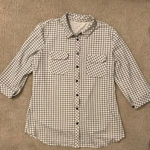 Shite Button Shirt